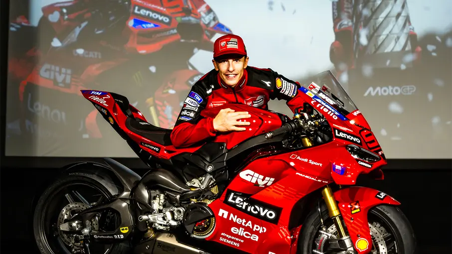 Ducati predstavuje repliku Panigale V4 Márquez.